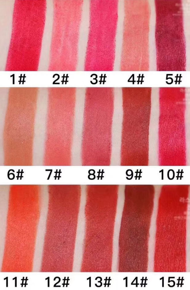 Korea BBI Velvet Matt Lipstick in Lasting Red Shades-4
