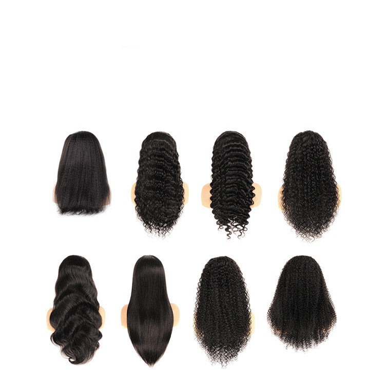 Real Hair Wigs Straight Hair Bundles-2