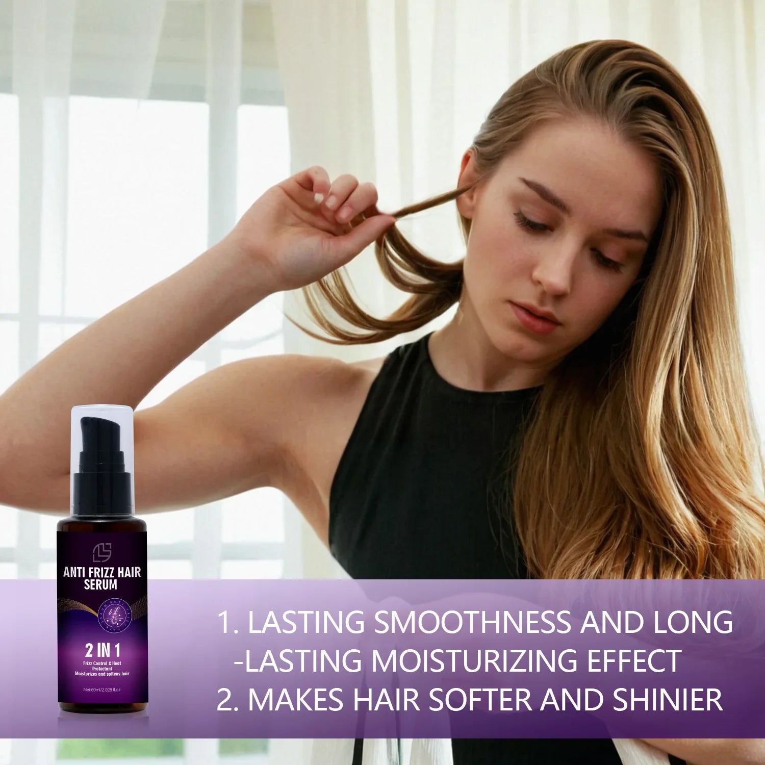 EELHOE Lanthome Frizz Control Essence-2