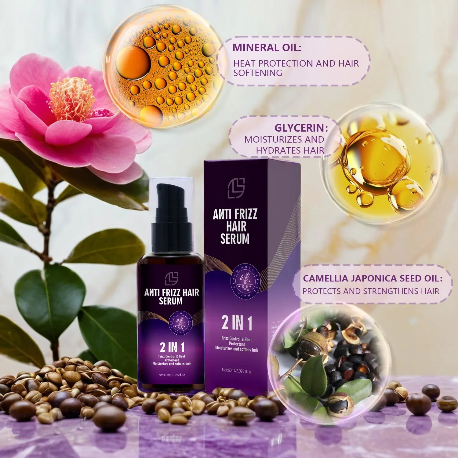 EELHOE Lanthome Frizz Control Essence-4
